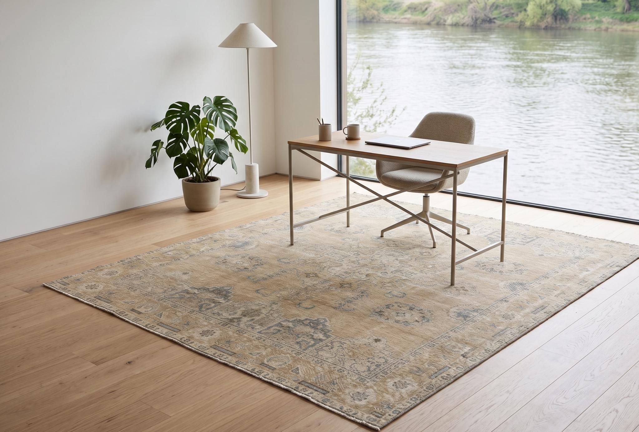 Vintage Anatolian Wool Rug 9x12 | Handwoven Turkish Carpet | 1980s Large Area Rug for Living Room | Traditional Bedroom Rug